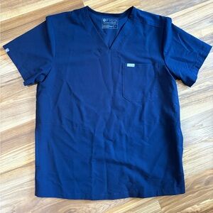 LARGE Men’s Figs Navy Scrub Top